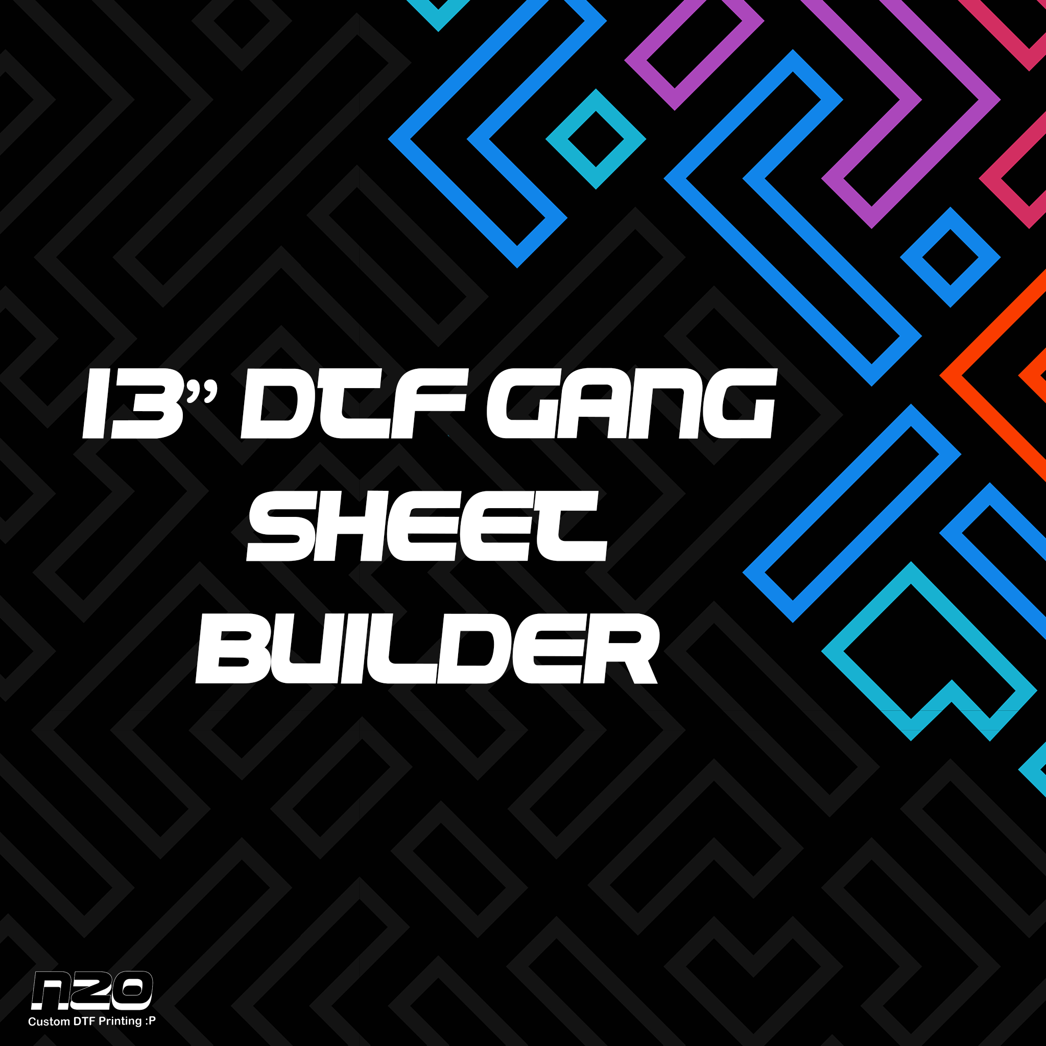 DTF Gang Sheets 13"