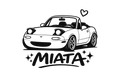 Miata Decal 5"x5"