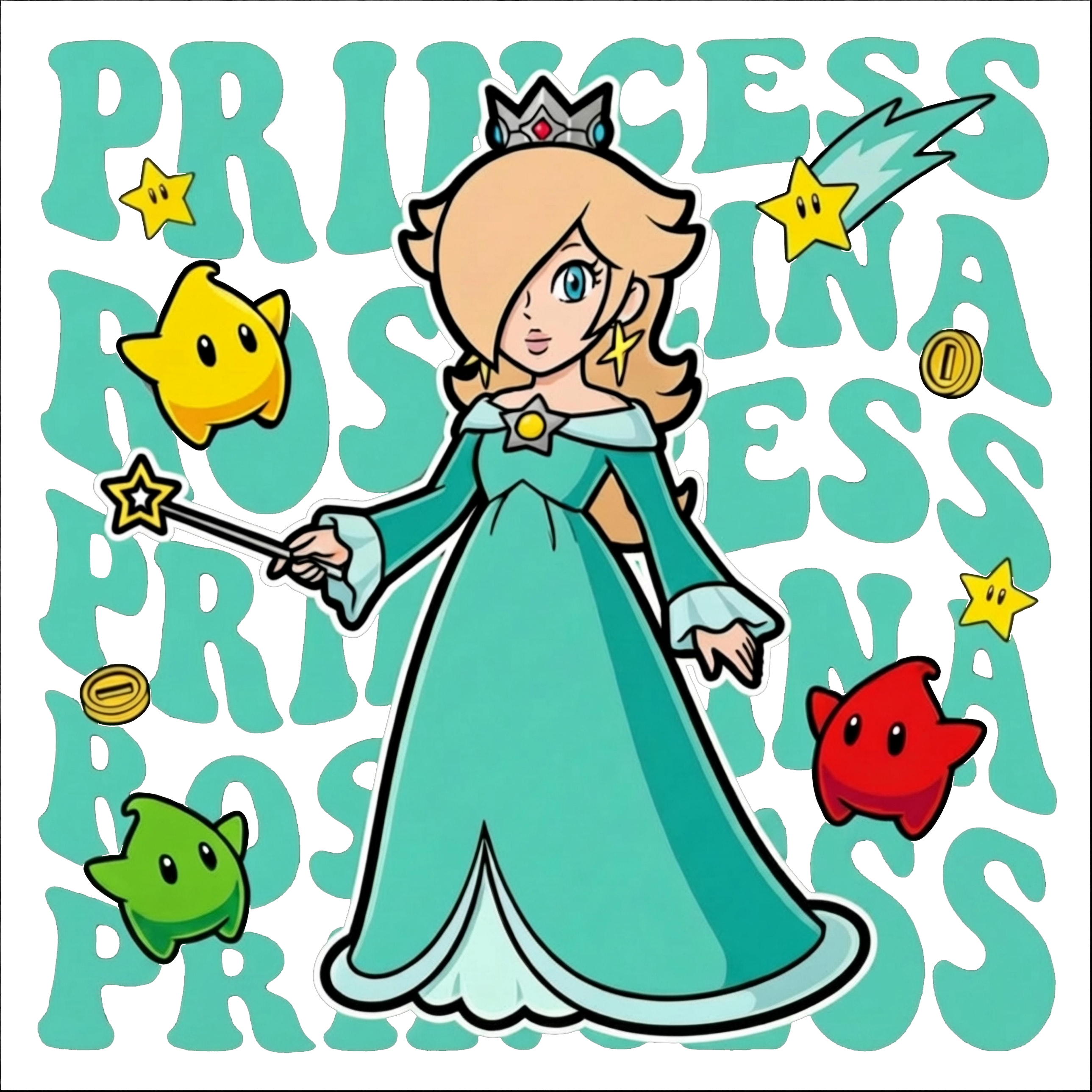 Rosalina DTF Transfer